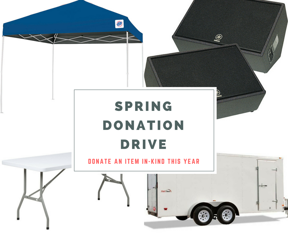 Support the Saints with an In-Kind Donation