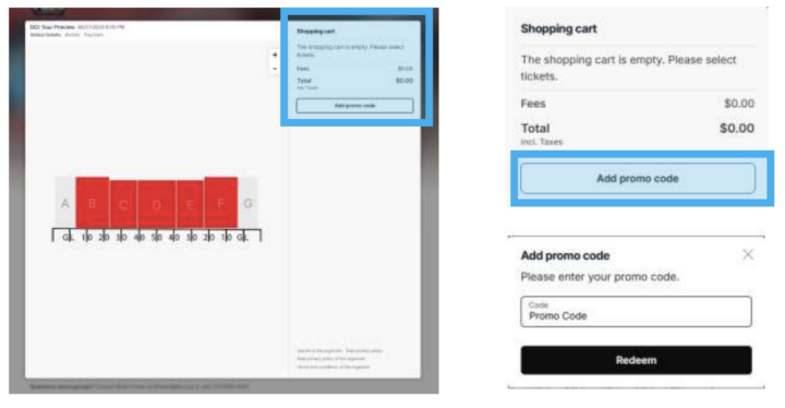 Desktop Ticket Order